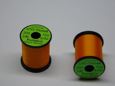 New UNI-Thread 8/0 Pumpkin